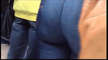 Preview 2 of Afir Sex - leggins mezclilla