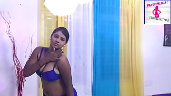Preview 2 of Mom Fuck Son Don Sag - Uma bhabhi Bikini strip show - Indian beautiful teen girl seduce