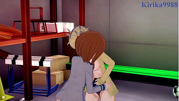 Preview 1 of 10 Ige - Himiko Toga and Ochako Uraraka intense lesbian play and intense sex. - My Hero Academia Hentai