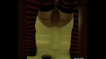 Preview 1 of Hot Romanian Girl On Webcam - Large Sleipnir and cumming in chastity