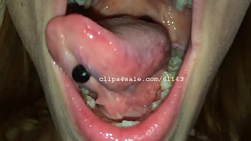 Preview 4 of Six Full Blad - Mouth Fetish - Silvia Mouth Video 2