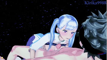 Preview 1 of Matuer Thick Leann Luscious - Noelle Silva and Secre Swallowtail (Nero) and Asta intense sex. - Black Clover Hentai