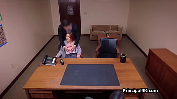 Preview 3 of Joo Sph - Moaning on principals big dick and calling home while getting fucked