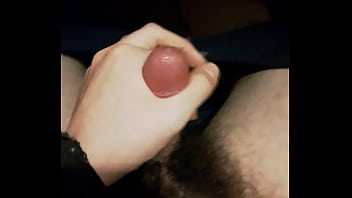 Preview 3 of My Poka Dot Pantie - wanking hairy cock