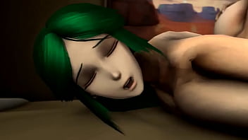 Preview 3 of Hd Beazzer Com - 3D Hentai Huge Tits and Huge Ass Babe Sucks Cock,  Titfucks,  Rides,  and Creampied