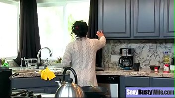 Preview 1 of Old Mama Friends - (Ashton Blake) Superb Busty Housewife Get Hard Bang On Cam movie-04