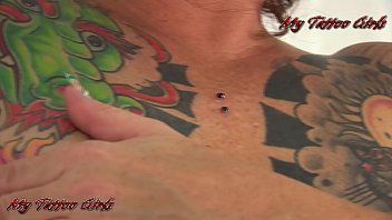 Preview 3 of Pakistan Army Girls Xxx Downlod - BlackwidowXXX Full Body tattoos view PRomo