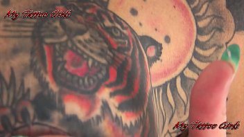 Preview 1 of Pakistan Army Girls Xxx Downlod - BlackwidowXXX Full Body tattoos view PRomo