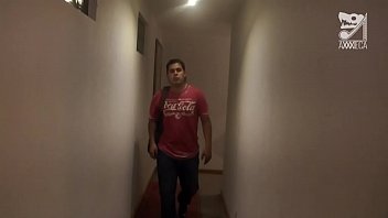 Preview 2 of Mom And Teen Son Nikita - Marina Visconti gives foot-job,  blowjob and pussy to Mexican Guy!
