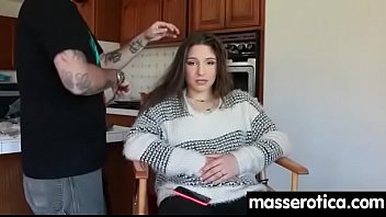 Preview 1 of Deep Sucking Cock - teen Eats MILF Pussy at Oily threesome 25