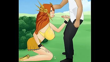 Preview 3 of Doggies Sexy Video - Leona Pool Party SDT - League of Legends Hentai