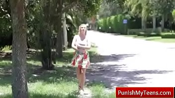 Preview 1 of In A Public Park - Punish Teens - Extreme Hardcore Sex from  07