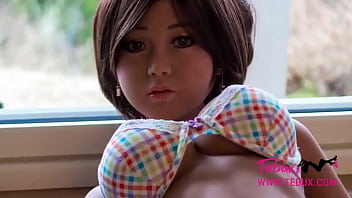 Preview 2 of Azgn Olgun Milf Teyzesini - Realistic anal and pussy sex doll,  creampie doggystle tanned sex dolls