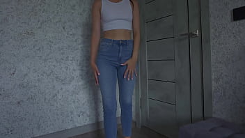 Preview 2 of Smally Bengali Woman - Female Desperation Pee Jeans