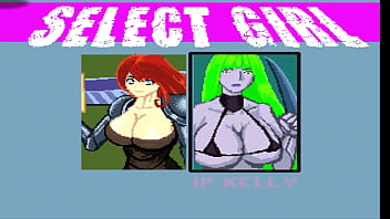Preview 2 of Soude Arab Sexy Garl Boy Hd - Savage Girls - 90s style X-Rated beat em up (Review)