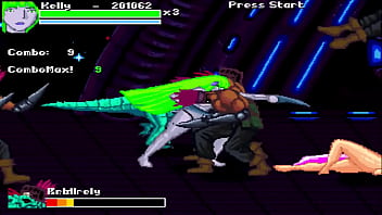 Preview 4 of Soude Arab Sexy Garl Boy Hd - Savage Girls - 90s style X-Rated beat em up (Review)