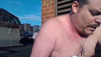 Preview 4 of Joni Sexy Video - JoeyD outdoor Anal Dildo Action smooth butt