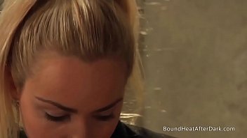 Preview 2 of Kylne Qunn - Watch Me Teach Me: Collar And Golden Strap On