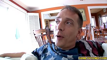Preview 1 of 3x Hot Movi - Step dad screwing Elektra Rose tight pussy