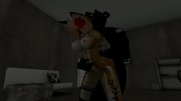 Preview 2 of Voeur Facial - Waiting Of The Flight ( Furry / Yiff )