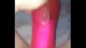 Preview 3 of Sunny Leone Red Sofa - dildo
