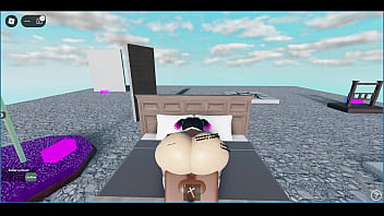 Preview 1 of Shorts And Tank Top - Whore gets blacked fucking in ROBLOX