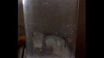 Preview 1 of Sunny Leon And Milf - Tons of cum in a glass of water