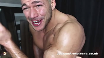 Preview 4 of Nicki Hunter Immoral Live - Just for you a muscle model oils up flexes and cums