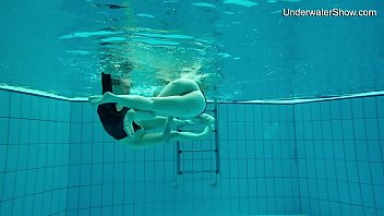 Preview 4 of Xoxoxo Vankz - Diana &amp_ Simonna two oustanding teens in the pool