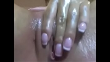 Preview 2 of Cum In Me And Suck My Toes - Busty latina playing with oil