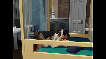 Preview 4 of Xxxx Video Outdoor - Latino man pays to fuck a street slut (she was a virgin) the Sims 4