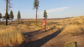 Preview 1 of Assian And Black - Naked search for firewood.