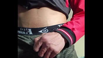 Preview 1 of Bokep Jepang Babe - young man masturbating his big thick cock