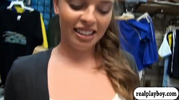 Preview 2 of Francce - Brunette woman gets pounded by stranger guy for money