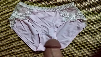 Preview 1 of Karina Linne Lesbian Seduce - Sịp hồng đ&aacute_ng y&ecirc_u  | Cum on panties compilation the best!