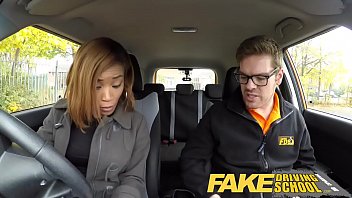 Preview 1 of Keral Muslim Fukking - Fake Driving School Ebony Londoner Pays for lessons with sexual favours