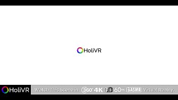 Preview 1 of Father Began New Video - HoliVR   Creampie fuck for the ride,  Please fuck me quickly before my BF&#039_s comin