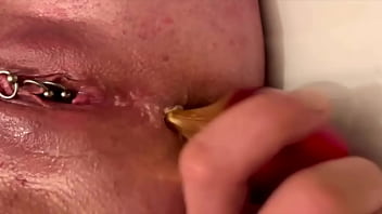 Preview 3 of Irani Xxxnx - Anal Masturbate by Gold High Heels and Fingering Asshole and Juice Pussy and Ride Asshole on Heels