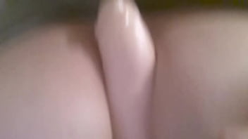 Preview 3 of Orgasm Bath - Playing with dildo