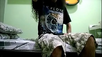Preview 1 of Amateur Orgasmus German Enge Mud - Skinny long haired man cumming