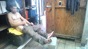 Preview 3 of Mota Xxx Com - Jerking off in Shed at work- www.unkut.media