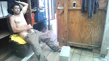 Preview 4 of Mota Xxx Com - Jerking off in Shed at work- www.unkut.media