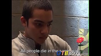 Preview 1 of P0rn0 - Awesome little twink becomes prison guards little bitch