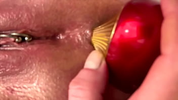 Preview 3 of Pile Driving Dick - Anal Masturbate by Gold High Heels and Fingering Asshole and Juice Pussy and Ride Asshole on Heels