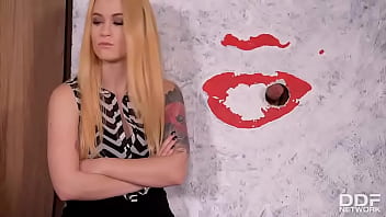 Preview 2 of Mom Reip Real Son - Art Redefined: Glory Hole Blowjob Porn in The Office