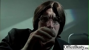 Preview 2 of Hacked Webcam Virgin Boy - Hard Sex Tape In Office With Big Round Tits Sexy Girl (Monique Alexander) video-21