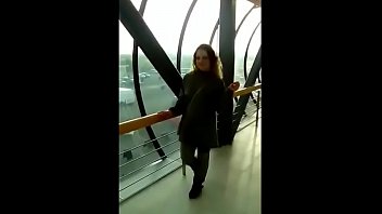 Preview 4 of Cum On Bbw Slow Motion - #Exhibitionist   #show #boobs in #car when #people #walk on #street