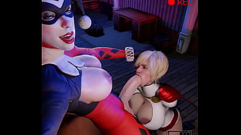 Preview 1 of Shoe Mouth - Harley Quiin futanari blowjob