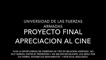 Preview 1 of Exam Gyno Pussy - Profesora apreciaci&oacute_n al cine y militar estudiante