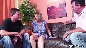 Preview 1 of Turkish Xxx Ful Video - German Young Boys Seduce Milf to Fuck in Threesome